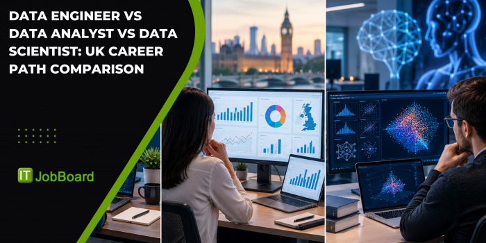 Data Engineer vs Data Analyst vs Data Scientist: UK Career Path Comparison