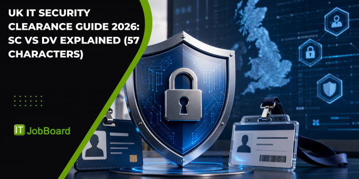 UK IT Security Clearance Guide 2026: SC vs DV Explained (57 characters)
