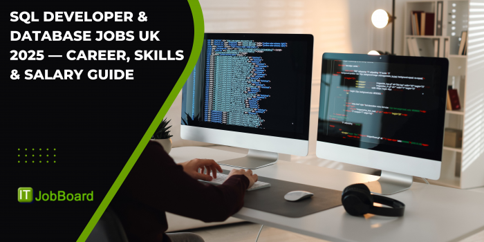 SQL Developer & Database Jobs UK 2025 — Career, Skills & Salary Guide